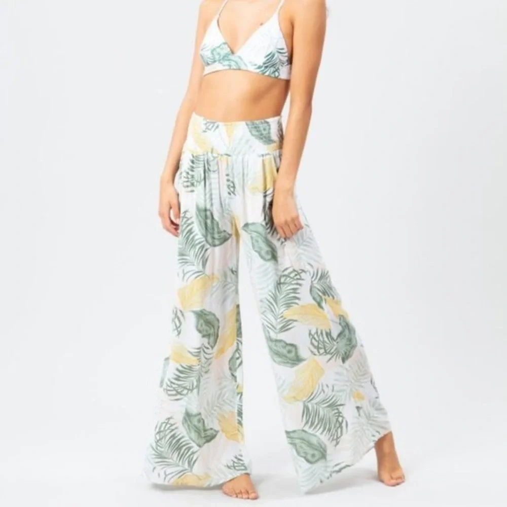 🔆RIP CURL🔆COATAL PLALM BEACH PANTS - Picture 4 of 12